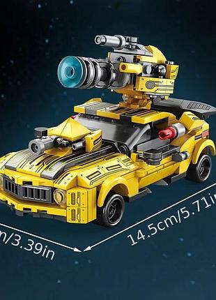 Конструктор трансформер бамблби bumblebee машина трансформер робот детский игрушка 240 дет. 7