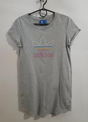 Adidas originals жіноча сукня-футболка бавовна