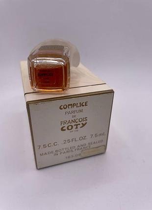 Coty complice parfum винтаж 5