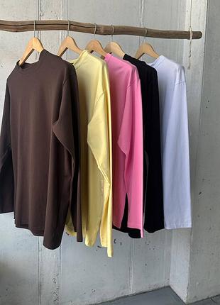 Женский базовый лонгслив