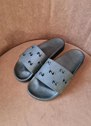 Gucci женские шлепанцы/ тапочки