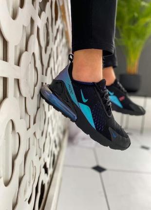 Nike air max 270 chameleon & black🆕шикарные кроссовки🆕купить наложенный платёж1 фото