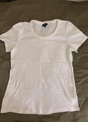 Жіноча біла базова футболка розмір xl 100% cotton