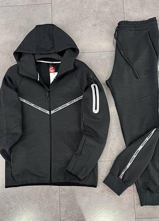 Новинка мужской спортивный костюм nike tech fleece