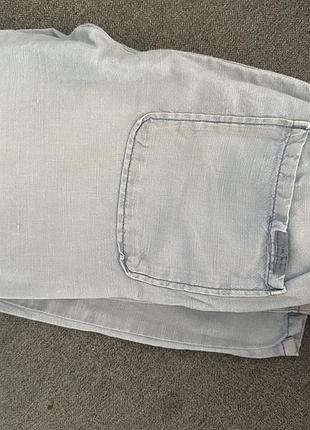 Штани льон zara 5