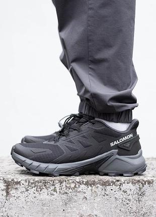 Мужские кроссовки salomon supercross 4 gore-tex termo black