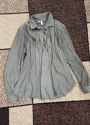 Блуза оливкового кольору