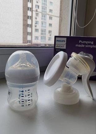 Механічний молоковідсмоктувач philips avent