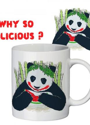 Чашка принт панда