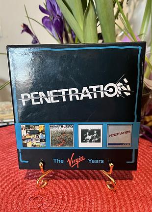 Penetration - the virgin years, колекційний бокс-сет компакт-дисків (4 cd),