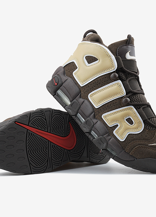 Кроссовки nike air more uptempo baroque brown арт 0246