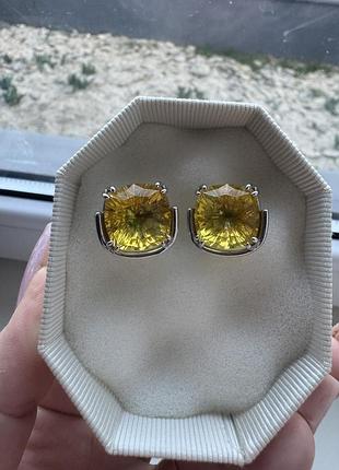 Ланцюжок і сережки swarovski оригінал