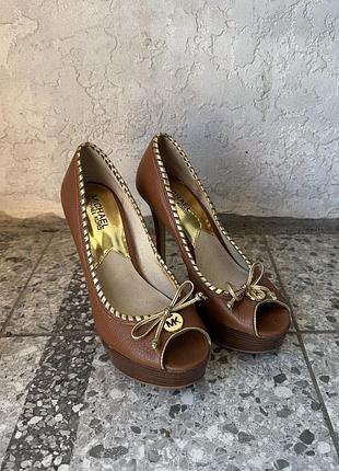 Кожаные туфли michael kors размер 38