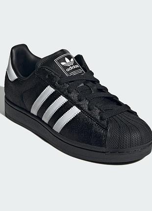 Оригинальные кожаные кроссовки adidas superstar ii / jh9475