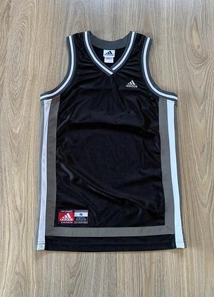 Мужская винтажная спортивная баскетбольная майка adidas teamwear performance