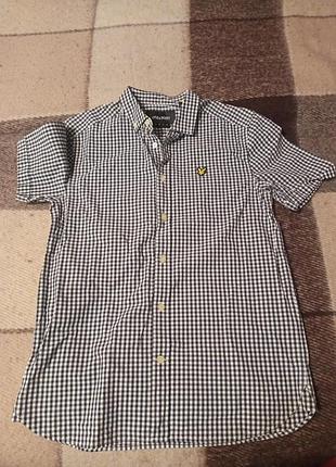 Рубашка в клетку lyle &amp; scott