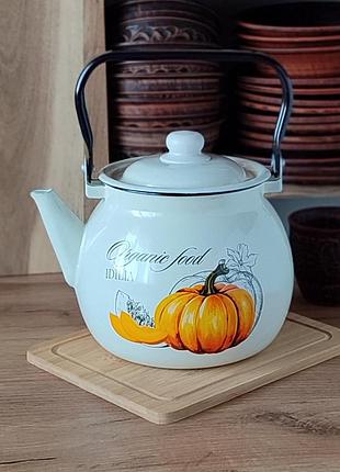 Чайник эмалированный