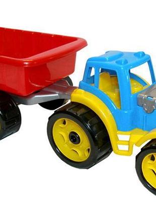 Трактор 3442 с прицепом технок 2