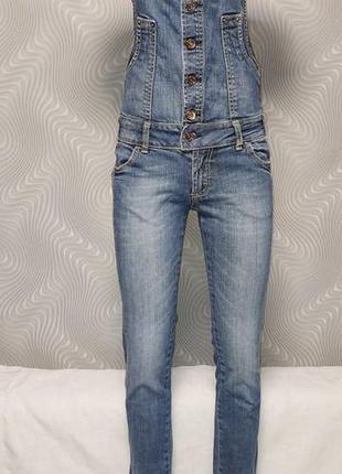 Женский джинсовый комбинезон от бренда blasting vintage jeans