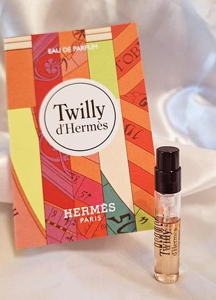 Парфюмированная вода hermes "twilly d'hermes". 2ml.