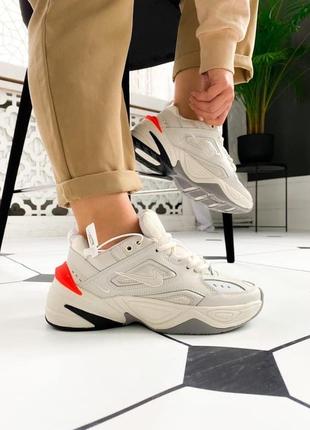 Nike m2k tekno phantom orange🆕шикарные кроссовки 🆕купить наложенный платёж