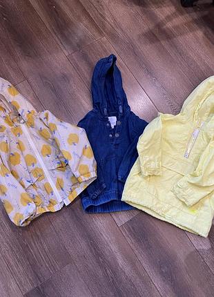 Лот ветрівок zara