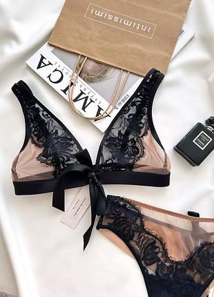 Обольстительный комплект от intimissimi 🖤.