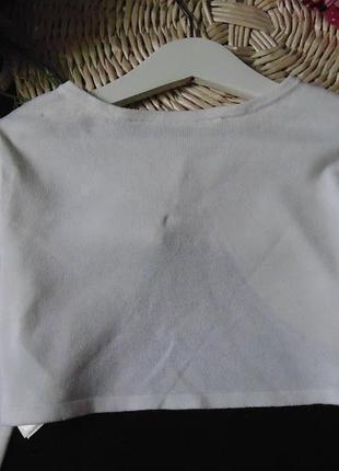 Суперове біле болеро h&m 9