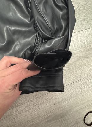 Шкіряна сорочка для дівчинки 2