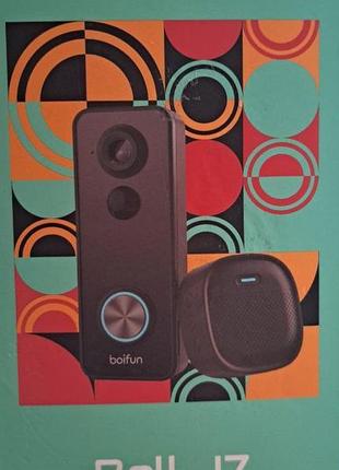 Беспроводной видеозвонок boifun bell j7 (ultra-wide range doorbell)