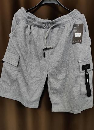 Шорти чоловічі.розмір 2 xl,3xl.колір сірий.виробник китай.тканина двунитка.