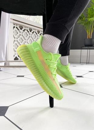 Adidas yeezy boost 350 v2 glow🆕шикарные кроссовки🆕купить наложенный платёж