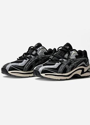 Asics gel-preleus black grey white 4