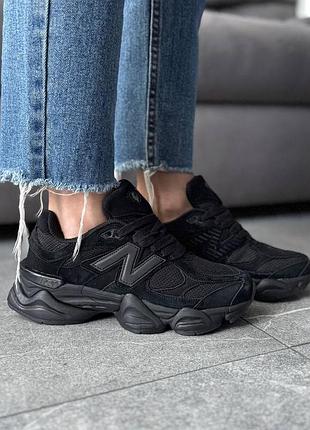 Кроссовки new balance 9060 total black