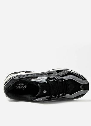 Asics gel-preleus black grey white 7