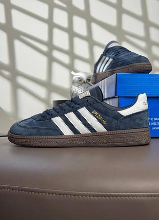 Жіночі кросівки adidas spezial navy white