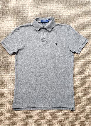 Ralph lauren поло футболка custom slim fit оригинал (s)