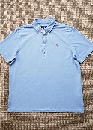 Ralph lauren поло футболка knit oxford оригінал (xl)