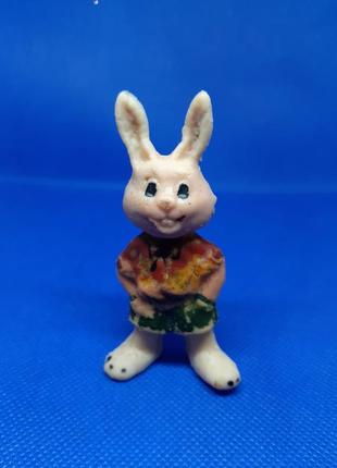 Багз банни кролик  игрушечная резиновая фигурка зайчик заяц игрушка винтаж