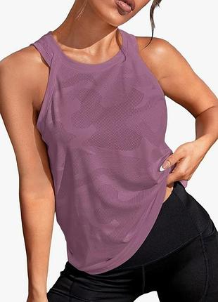 Shein спортивна майка, майка топ для спорту