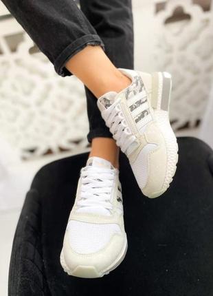 Adidas zx 500 rm white/blue🆕шикарные кроссовки адидас🆕купить наложенный платёж5 фото