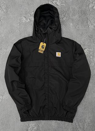 Ветровка carhartt черная мужская