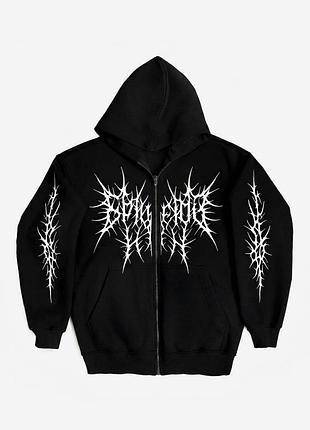 Зіп-худі yarm gothic demi, чорна