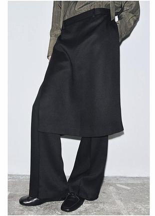 Шерстяні штани брюки zara