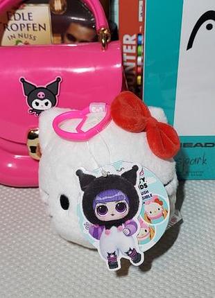 Новая оригинал мягкая  кукла lol hello kitty kuromi