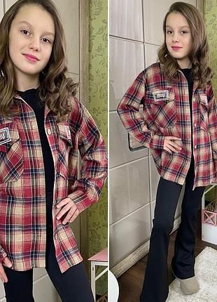 Рубашка в клетку