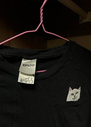 Футболка ripndip черная