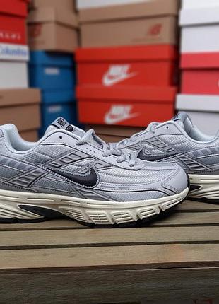 Мужские кроссовки nike initiator grey найк серого цвета