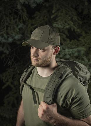 M-tac бейсболка тактична з сіткою elite flex dark olive
