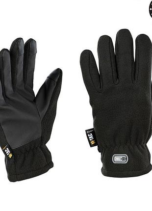 M-tac перчатки fleece thinsulate black